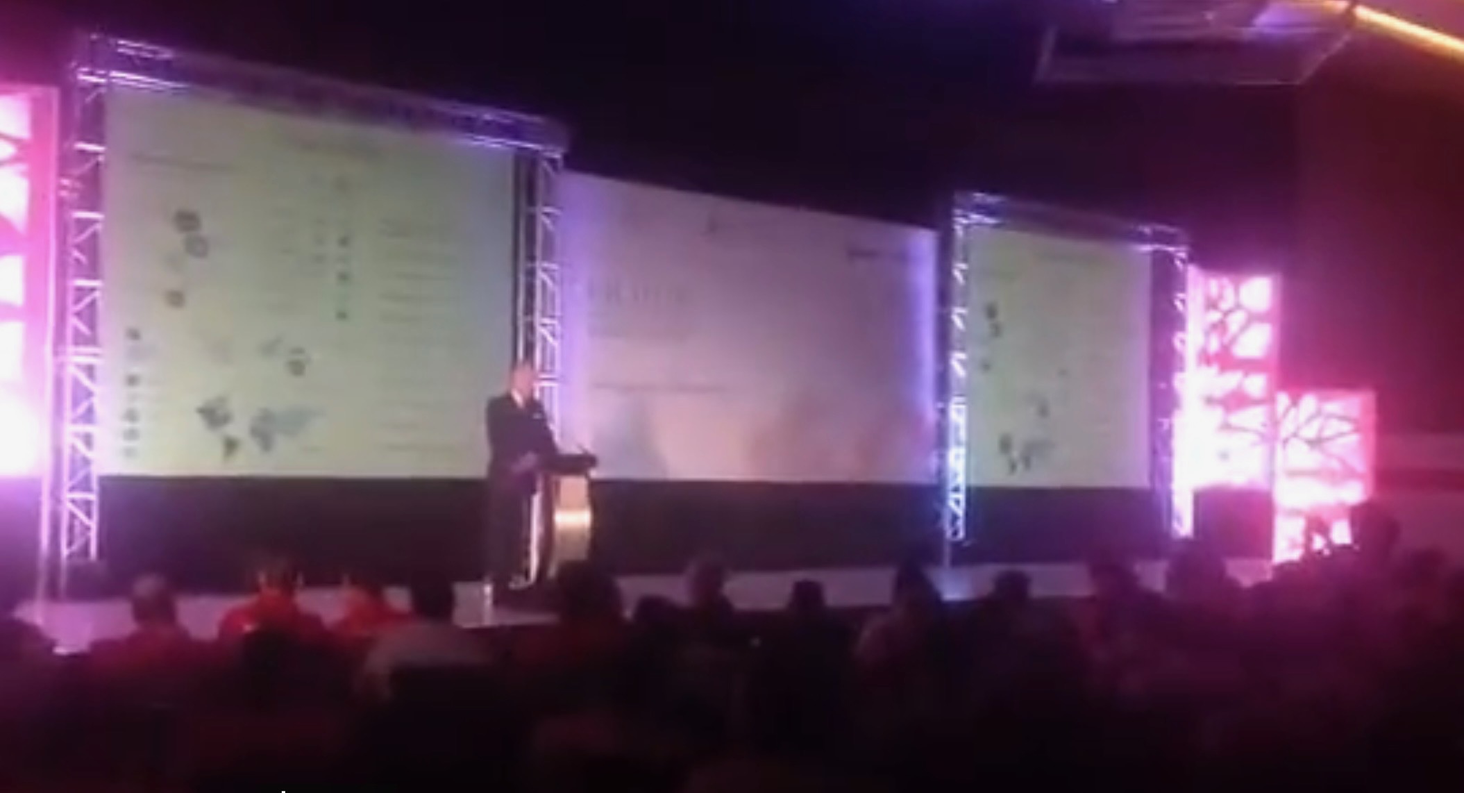 Our Managing Director speaking at a convention in Mexico