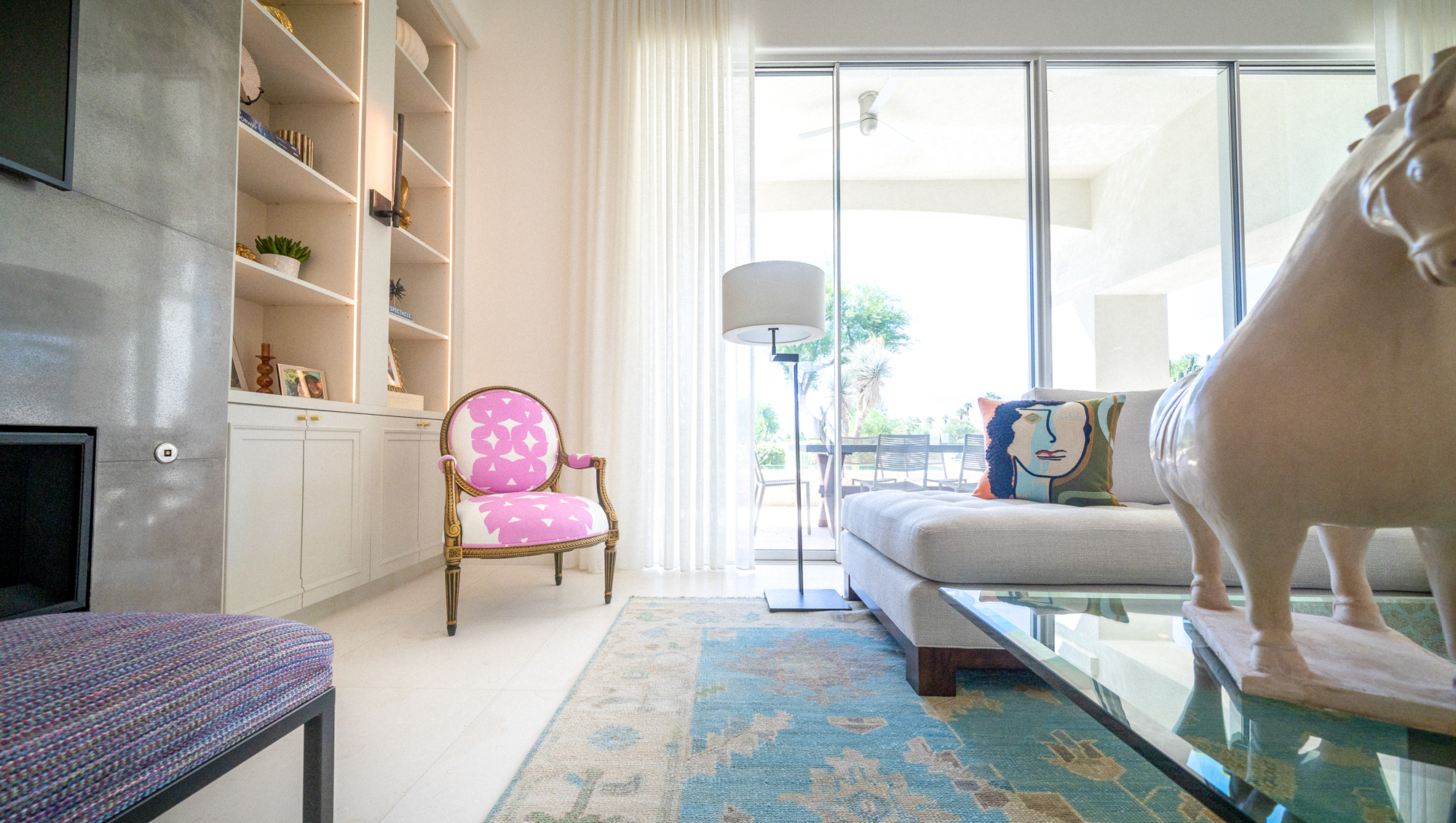 Palm Springs interior photography, house 01