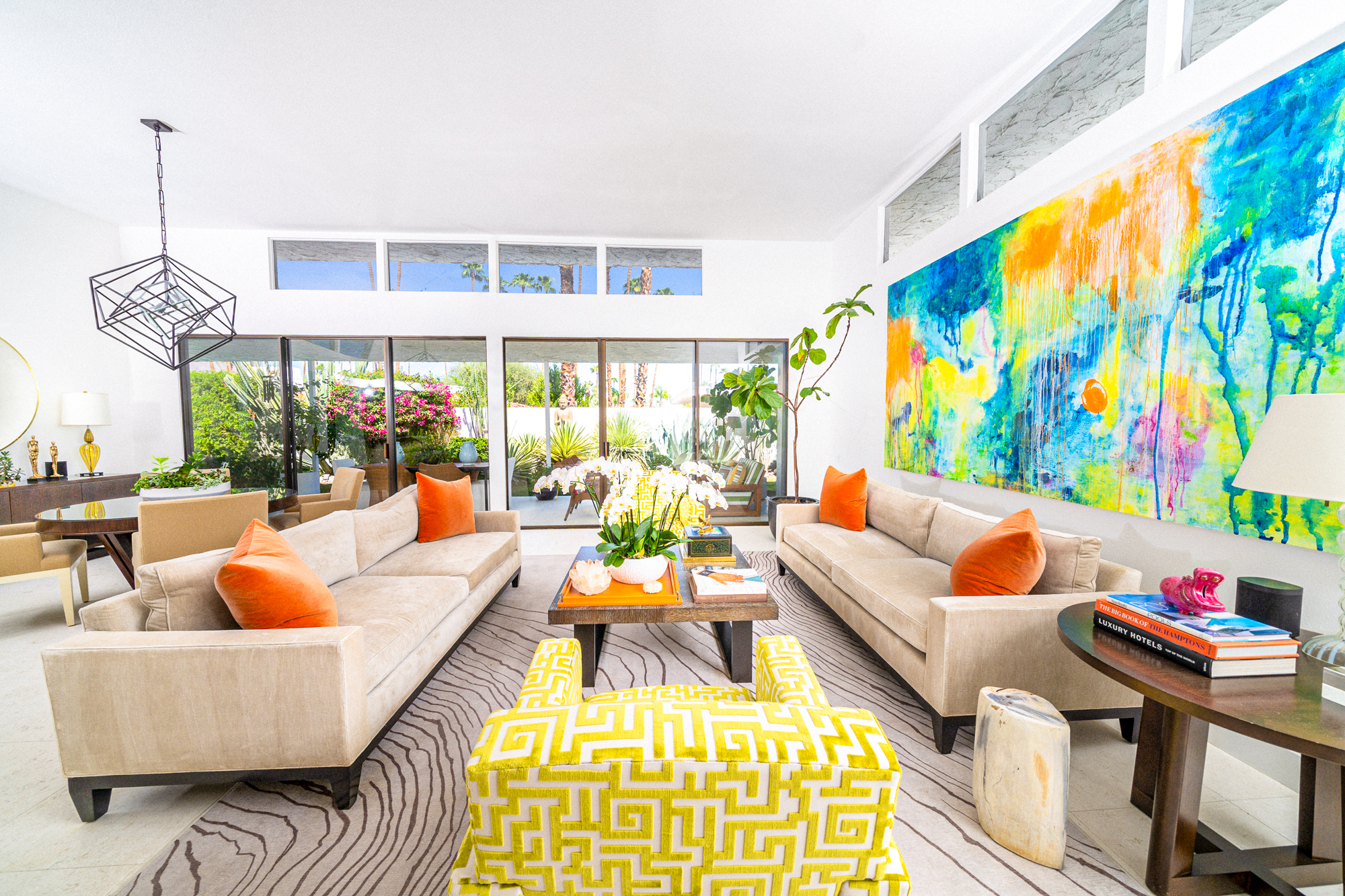 Palm Springs interior photography, house 03
