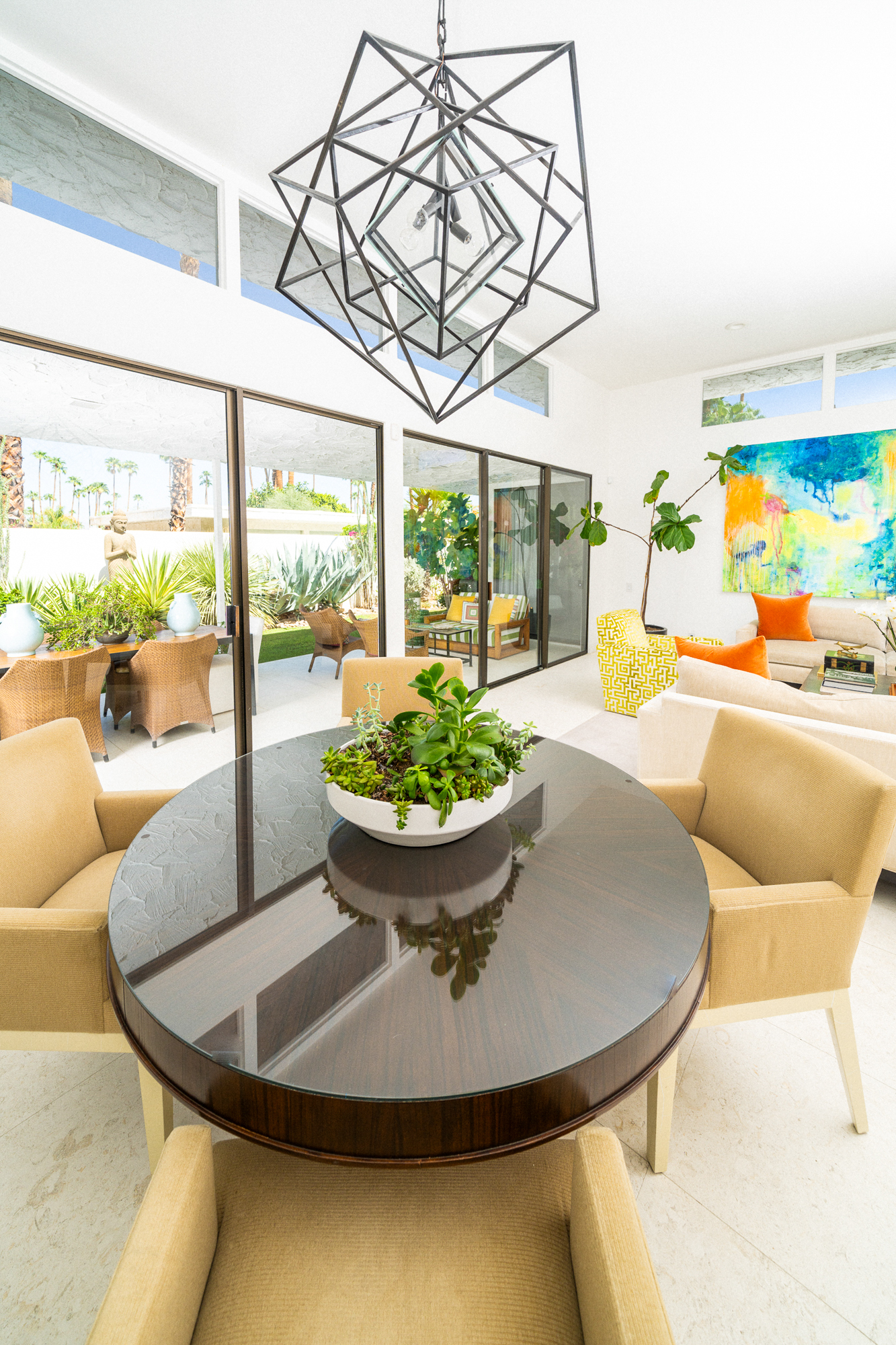 Palm Springs interior photography, house 03
