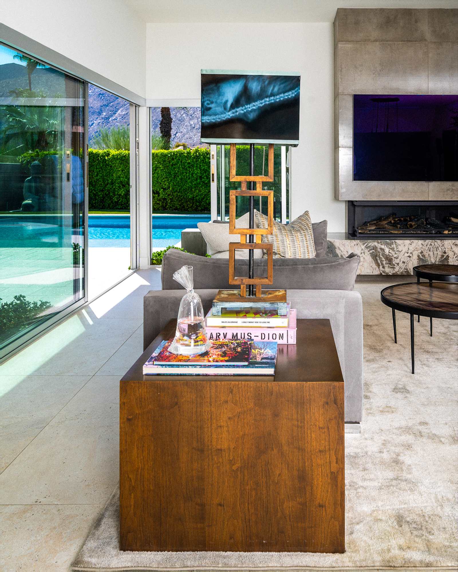 Palm Springs interior photography, house 02